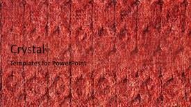  Presentation with wool - Slides having red-wool-handmade-background background and a red colored foreground