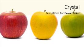  Presentation with red yellow green blue jigsaw - Beautiful presentation featuring red yellow and green fresh backdrop and a blonde colored foreground