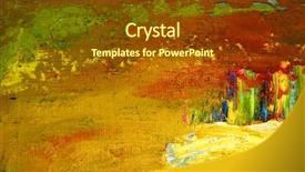 Presentation with oil - PPT layouts enhanced with red yellow green - nice image of a large background and a tawny brown colored foreground
