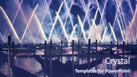  Presentation with festival musique - Beautiful PPT layouts featuring redeemed - redentore holiday redeemer festival backdrop and a navy blue colored foreground