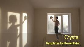  Presentation with apartment - Beautiful presentation design featuring redevelopment - full length rear view backdrop and a tawny brown colored foreground