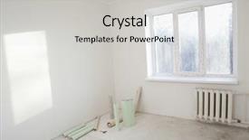  Presentation with corner - Slide set having redevelopment - wallpapers in the corner background and a  colored foreground