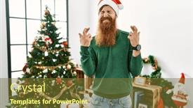  Presentation with hope - Theme featuring redhead-man-with-long-beard background and a tawny brown colored foreground