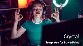  Presentation with video games playing - 