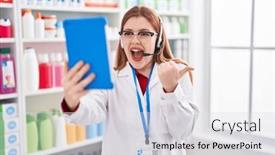  Presentation with pharmacy tablet - 