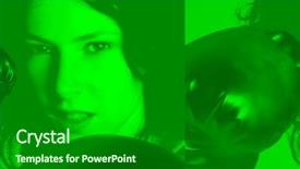  Presentation with boxer - Amazing PPT theme having redheaded boxer backdrop and a forest green colored foreground