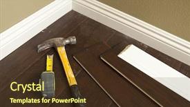  Presentation with flooring - Cool new slides with redisigne - hammer laminate flooring and new backdrop and a tawny brown colored foreground