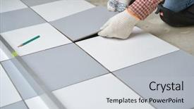  Presentation with ceramic - Colorful PPT theme enhanced with redisigne - tiler install ceramic tiles backdrop and a light gray colored foreground