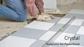  Presentation with ceramic - Cool new presentation theme with redisigne - tiler install ceramic tiles backdrop and a light gray colored foreground