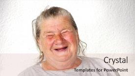  Presentation with face expression recognition - Colorful slides enhanced with redneck - expression backdrop and a coral colored foreground