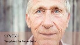  Presentation with honolulu senior - Amazing presentation theme having redneck - portrait of senior man outdoors backdrop and a  colored foreground