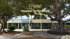  Presentation with south beach - PPT theme enhanced with redondo-beach-california-10-sep background and a tawny brown colored foreground