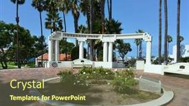  Presentation with past present future - Amazing slide set having redondo-beach-california-10-sep backdrop and a  colored foreground