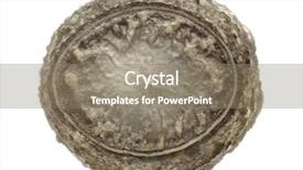  Presentation with insect - Amazing presentation having red-striped stick insect's backdrop and a gray colored foreground