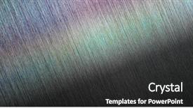  Presentation with brushed metal - Colorful theme enhanced with refelection - brushed metal or hairline metal backdrop and a dark gray colored foreground