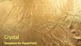  Presentation with gold ballokns - Presentation with refelection - gold refelecter fabric background background and a tawny brown colored foreground