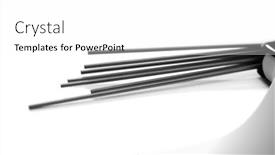  Presentation with mechanical - PPT theme with refill-leads-for-mechanical-pencils background and a white colored foreground