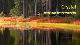  Presentation with fall foliage - Amazing presentation having reflecting their warm fall colors backdrop and a tawny brown colored foreground