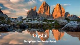  Presentation with vietnam culture ben tre - Audience pleasing slides consisting of reflection in lake at sundown backdrop and a coral colored foreground