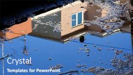  Presentation with reflection - Audience pleasing presentation consisting of reflection-on-a-pond backdrop and a  colored foreground