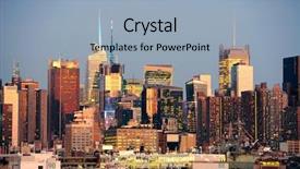  Presentation with new york city - PPT theme having reflection viewed from new jersey background and a  colored foreground