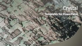  Presentation with tide - Amazing slides having reflux - aerial top view of beautiful backdrop and a gray colored foreground