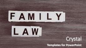  Presentation with child custody - Audience pleasing presentation consisting of regarding child-custody and family backdrop and a  colored foreground