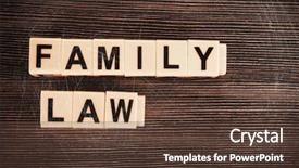  Presentation with child custody - Colorful presentation theme enhanced with regarding child-custody and family backdrop and a  colored foreground