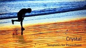  Presentation with reggae - Audience pleasing presentation theme consisting of reggae dancing backdrop and a gold colored foreground