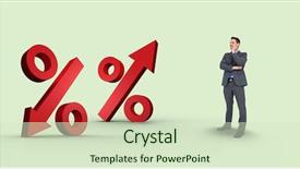  Presentation with digital image - Slides featuring regression - digital composite of digital composite background and a soft green colored foreground