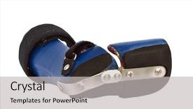 Presentation with orthopedic - Beautiful presentation featuring regulatory - orthopedic equipment for the correction backdrop and a light gray colored foreground