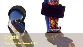  Presentation with orthopedic - Amazing slide deck having regulatory - orthopedic equipment for the correction backdrop and a coral colored foreground