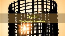  Presentation with strong foundation - Beautiful PPT theme featuring reinforced foundation backdrop and a tawny brown colored foreground