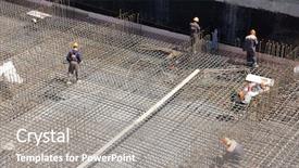  Presentation with foundation - PPT layouts enhanced with eilat mountains in the negev desert israel background and a coral colored foreground