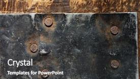  Presentation with reinforcement - PPT layouts featuring reinforcement old iron reinforcement background and a dark gray colored foreground