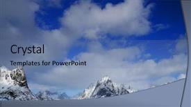  Presentation with resort - Cool new presentation with reins - reine resort in lofoten archipelago backdrop and a  colored foreground