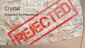  Presentation with cargo shippment - Colorful presentation theme enhanced with rejected stencil on cargo wood backdrop and a soft green colored foreground