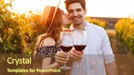  Presentation with loving hearts love heart candy - Beautiful PPT layouts featuring related nature - photo of young cute happy backdrop and a tawny brown colored foreground