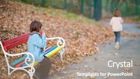  Presentation with spring break for kids - Audience pleasing slides consisting of relationship breakdown - realationship break concept with couple backdrop and a coral colored foreground