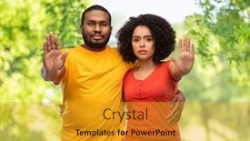  Presentation with relationships - Presentation design with relationships-and-people-concept-african background and a gold colored foreground