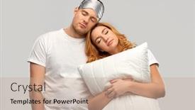  Presentation with relationships - Audience pleasing PPT theme consisting of relationships-and-people-concept-couple backdrop and a coral colored foreground