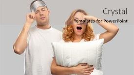  Presentation with relationships - Presentation theme consisting of relationships-and-people-concept-couple background and a mint green colored foreground