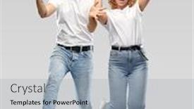  Presentation with relationships - Theme having relationships-and-people-concept-happy background and a light gray colored foreground