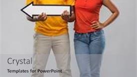  Presentation with african people - Colorful PPT theme enhanced with relationships-and-people-concept-happy backdrop and a light gray colored foreground