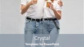  Presentation with relationships - Audience pleasing slide set consisting of relationships-and-people-concept-portrait backdrop and a gray colored foreground