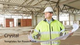  Presentation with white red employees - Amazing slide set having relationships construction - red and white love lock backdrop and a coral colored foreground
