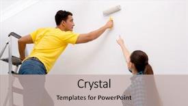  Presentation with wife - Cool new PPT layouts with relationships construction - wife and husband family doing backdrop and a  colored foreground