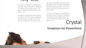  Presentation with forced treatment - Cool new presentation with relax massage harmony - attractive woman getting spa treatment backdrop and a white colored foreground