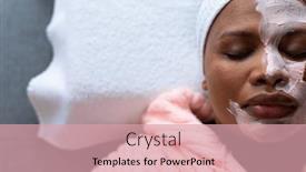  Presentation with african beauty - Slide deck having relaxed-plus-size-african-american background and a coral colored foreground