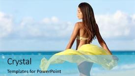  Presentation with weight loss - Cool new theme with relaxing in yellow flowing cover backdrop and a light blue colored foreground